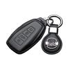 Genuine Leather Key Case for Geely Boyue, Xingyue L, Binyue ICON, Xingrui, Panda Mini - Premium Metal Shell