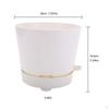 Plant Pot, Self Watering Flower Pots with Drainage Hole, Nursery Planting for Indoor & Outdoor