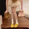 French Retro Baotou Slippers Female 2025 Autumn New Soft Bottom Casual 100 with Skirt Casual Half Slippers
