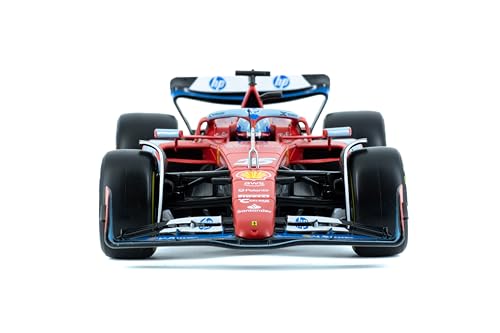 Bburago 2024 Model 1/18 Scale F1 Ferrari SF-24 #16 Charles Leclerc / Diecast Model Car 18-16815 (#16 Miami GP)