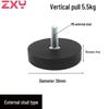 36mm Gummiummantelter Neodym-Magnet-Topfbasis - Stark, Bunt, Runder Magnet