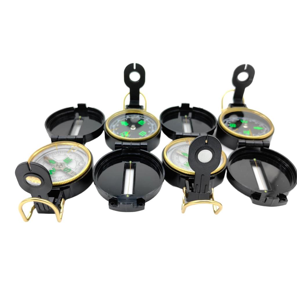 In-Stock American-Style Multi-Functional Waterproof Flip-Top Compass for Wilderness Survival and Camping