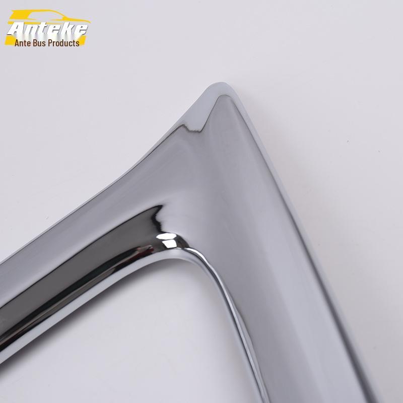 Fits 17 Patrol Models: Front Fog Light Chrome Cover Trim for Car Accessories