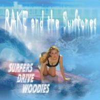 

CD RAKE & THE SURFTONES - Surfers Drive Woodies STRCD004 Sonic Thrust Re 2002 US Rock Used