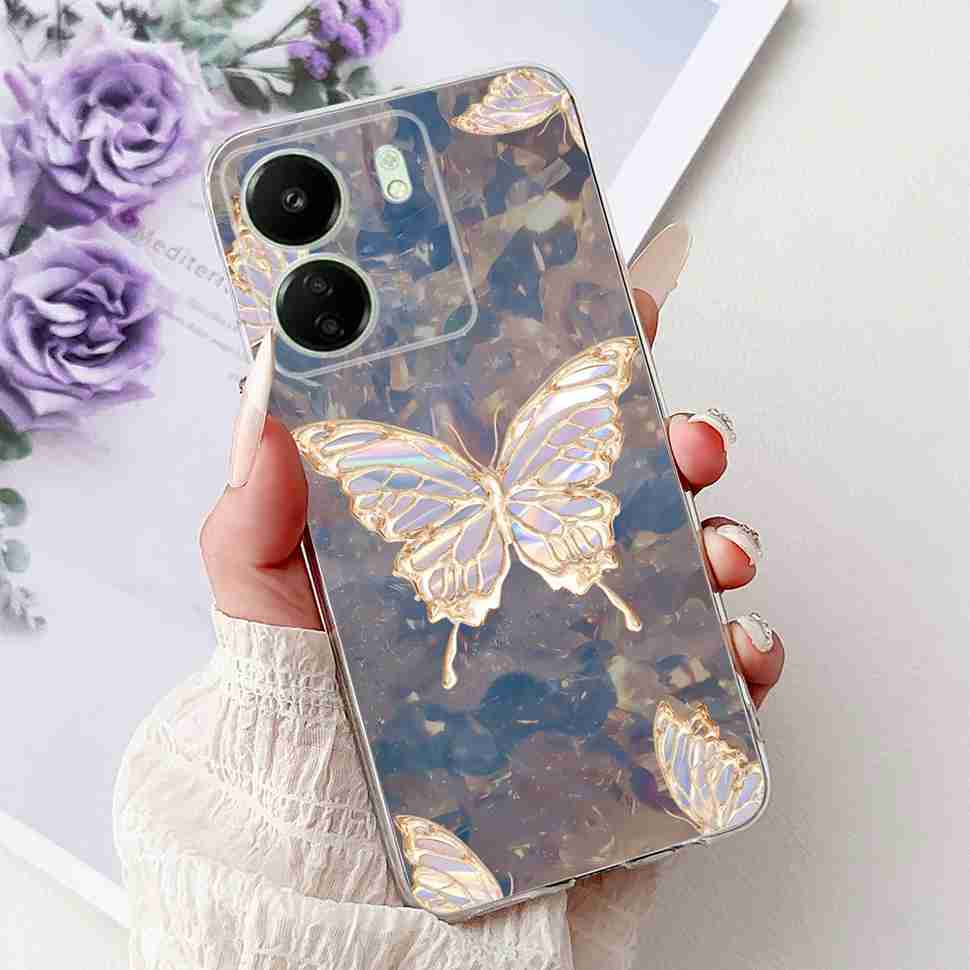 For Xiaomi Redmi 13C 4G Case Redmi13C 2023 New Fashion Pattern Cover Silicone Soft Phone Case For Xiaomi Poco C65 PocoC65 Fundas