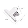 Deli 127mm Silver Metal Bulldog Clips