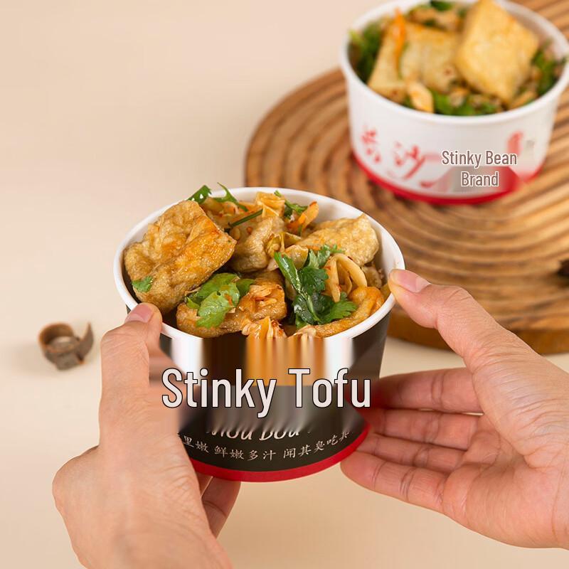 Tigelas de Papel Descartáveis para Tofu Fedorento