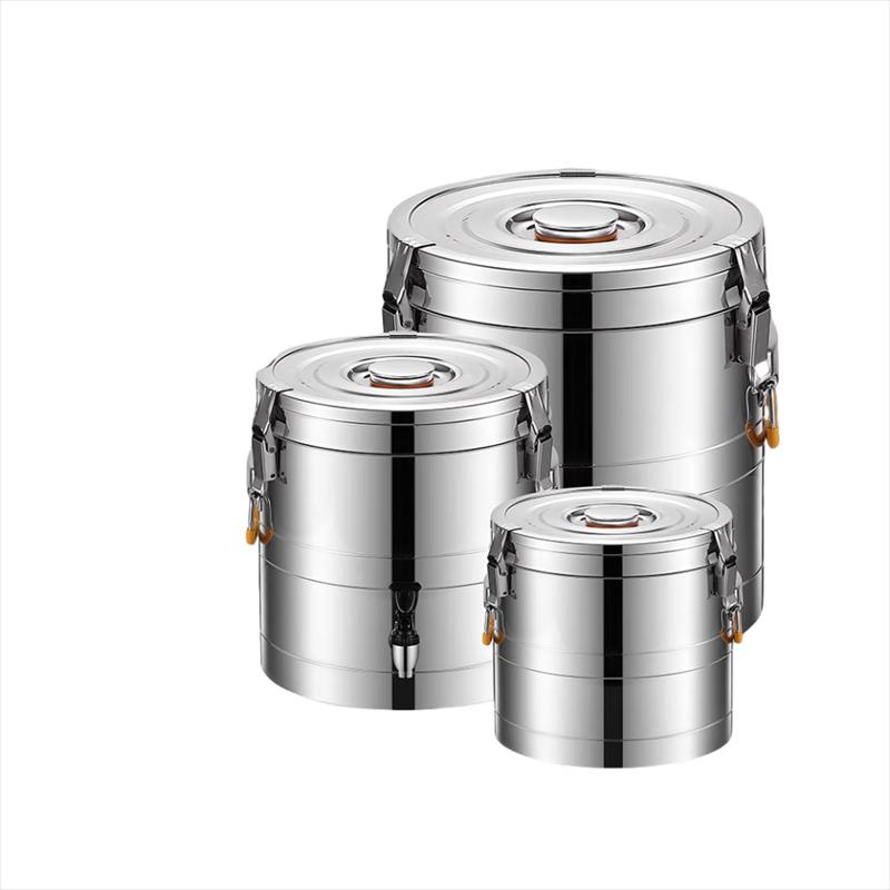 Lainuo 28L Commercial Stainless Steel Insulated Container with Faucet