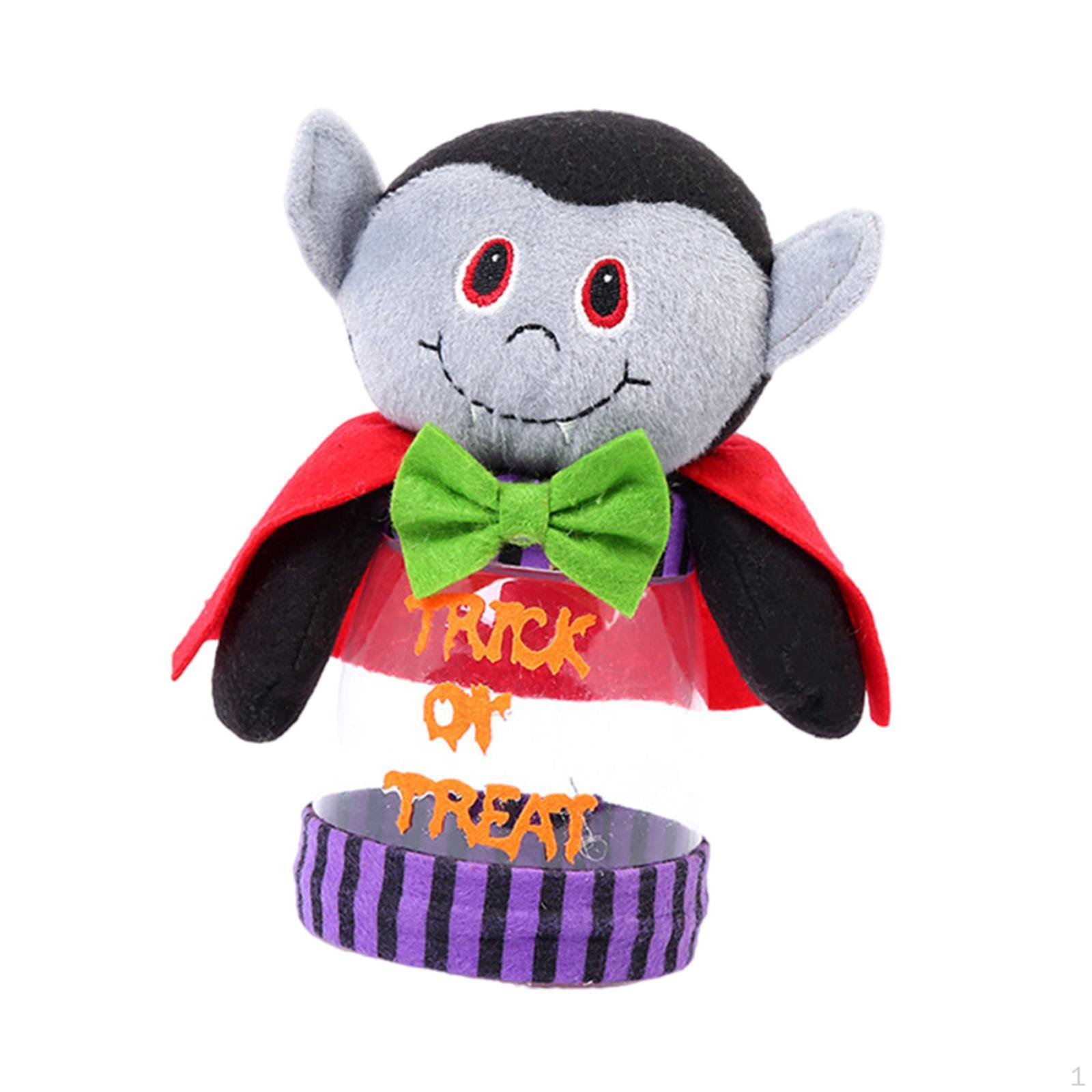 

Коробка для цукерок Хелловін Зберігання Декоративний реквізит Лялька Чорний кіт Солодкий контейнер Джек О Ліхтар Відро Type 4