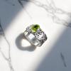 Peridot  Gemstone 925 Sterling Silver Jewelry Handmade Ring For Anniversary Gift RR-16-5