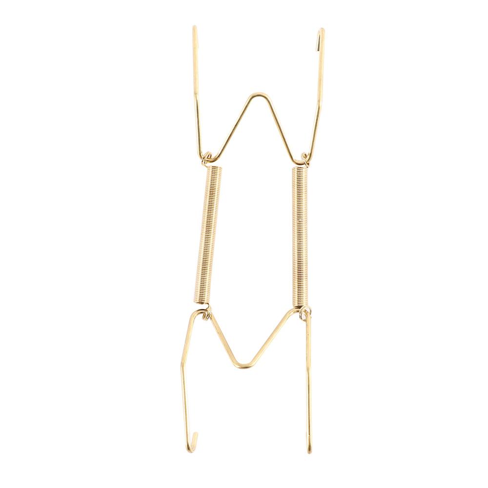 Wall Display Plates Hanger W Type Dish Spring Holder Invisible Hook Home Decor 6/7/8/10/12/14/16 Inch