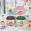 Portable Coffee Cup with Lid Girls Ceramic Mug Couple Portable Cup Office Cup