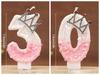 Birthday Number 0-9 Candles Crown Number Candles Happy Birthday Cake Decorated Baby Shower Insert Decor Festival Supplies