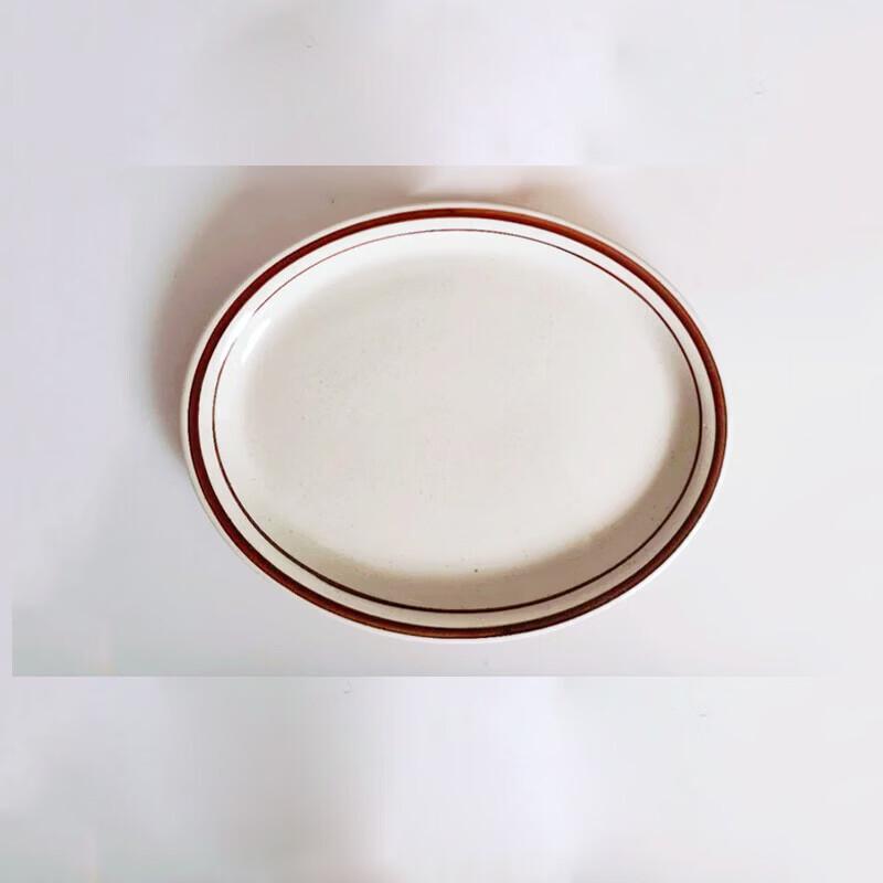 Abay European Style Hand-Painted Ceramic Dinner Plate