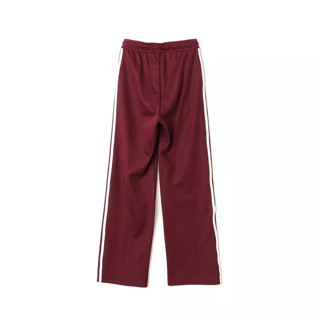 Adidas X Sporty & Rich Womens Track Pants Maroon Unisex Streetwear JN5324