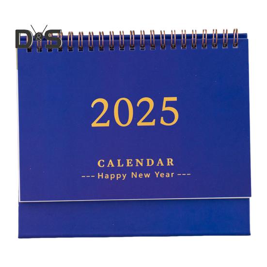 Mini-Tischkalender 2025, Tagesplaner, Klappkalender, To-Do-Liste, Notizblock, Zeitmanagement, Terminplaner, Organizer für Büro, Zuhause, Schule