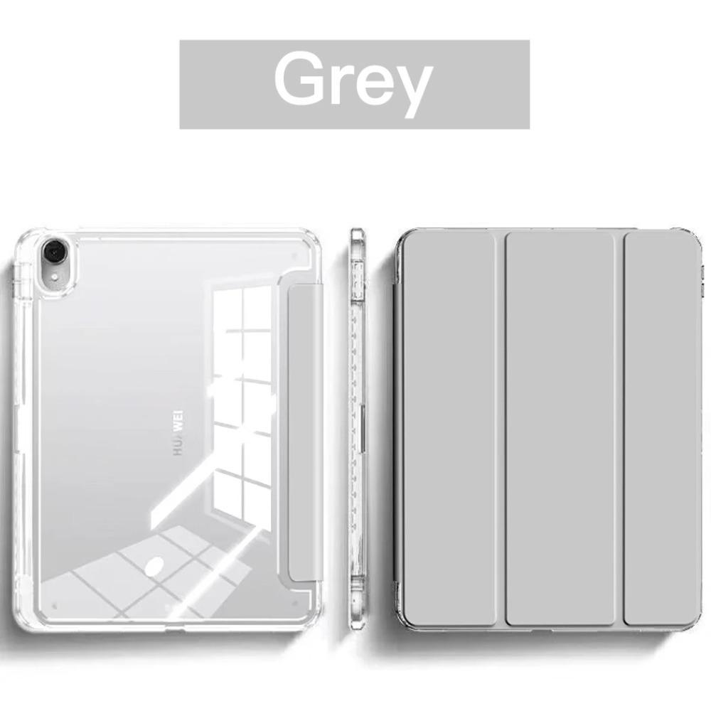 Z TriFold Stand Clear Pencil Holder Tablet Case for IPad 12th A18 11th A16 M5 M4 Pro Air 11 13 12.9 M3 M2 Air 4 5 2025 Mini 7 6 8.3 Cover