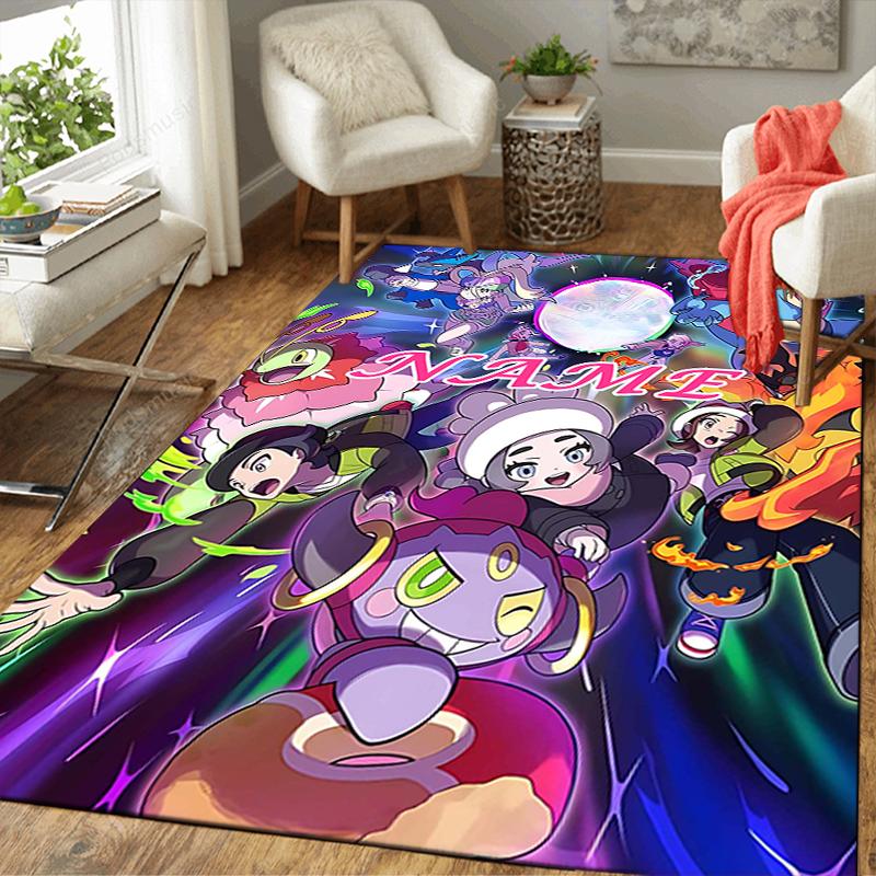 Custom 1Pc Christmas Pokmon Rug Office Carpet Indoor Outdoor Entrance Doormat Nonslip Soft And Comfortable Living Room D2915196