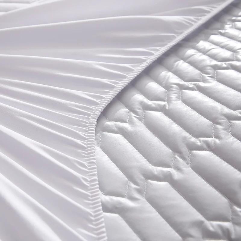 Waterproof Mattress Cover Cartoon Fitted Sheet Home Bedroom Bed Pad Protector Families with Pet Children (without Pillow Case)