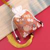 Mini Coin Purse Flower Tassel Drawstring Bag Beaded Chinese Style Sachet Bag  Outdoor