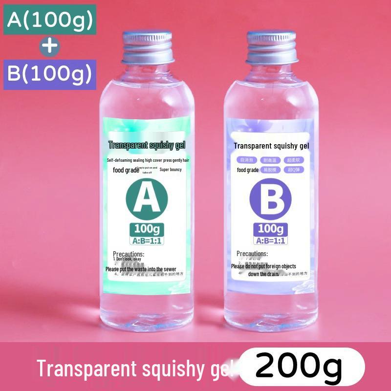 

Сделай сам игрушку-мялку: Быстросохнущий, без запаха, самовспенивающийся медленно восстанавливающийся грязевой клей