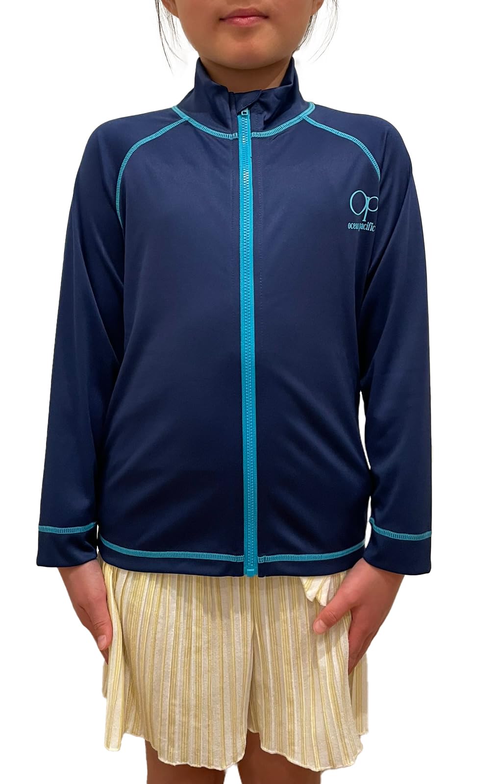 

[Yu-Packet] 2025SS Детский ОП Рашгард UV RASH 569430-S: Аутентичный японский продукт/Юниорский/Детский/OP/Ocean Pacific/Серф/Длинный рукав_130_NVY