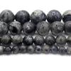 Black Flash Moonstone Beads for DIY Jewelry - Round Loose Beads, Bracelet Accessories, Semi-finished Products