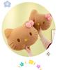 Hello Kitty Big Head Cushion - Cute Cat Plush Backrest Pillow for Girls