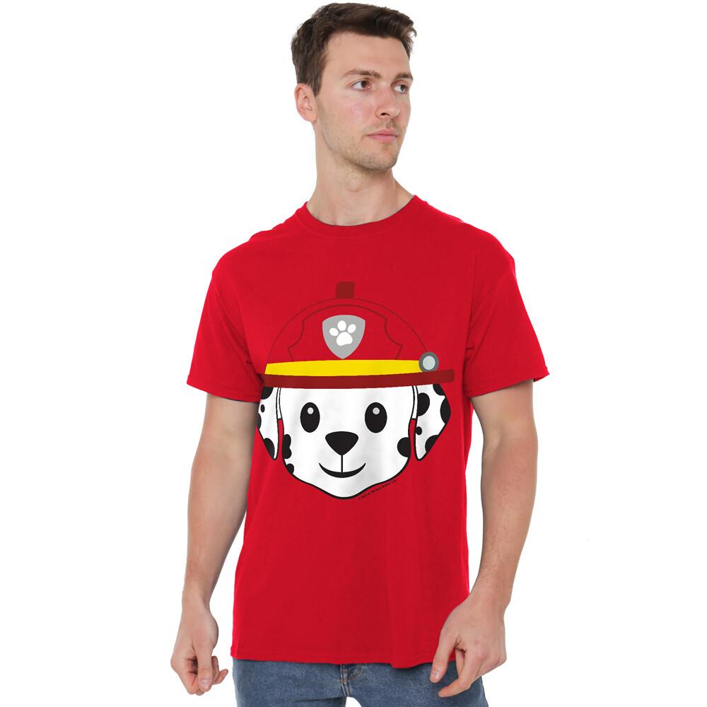 Paw Patrol Marshall Emoji T-Shirt S-2XL Red S