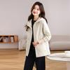 Trench Coat Women's Spring and Autumn New Loose Casual Versatile Medium and Long Explosion Waist Popular Top Trench Coat
