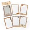 10 Sheets Large Size Hollow Border Stickers Vintage Scrapbooking Journal DIY Decorative Stickers Craft Supplies