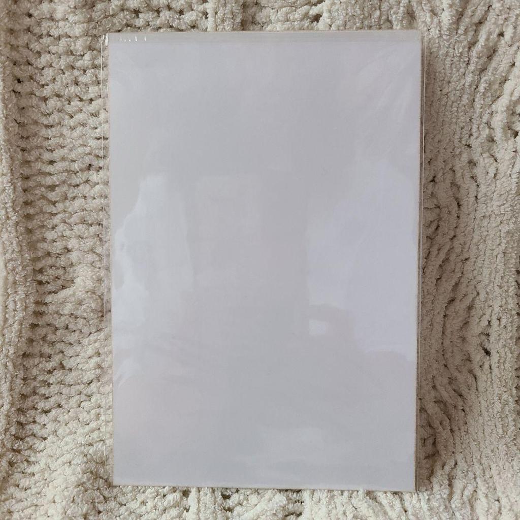 [USED] BTS Jin FC renewal bonus photo with autograph