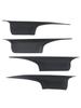 4x Car Inner Door Pull Handle Covers For For BMW 7' F01/F02 2008-2015 Sleek Matte Black Finish 51419115501 Interior Door Handles