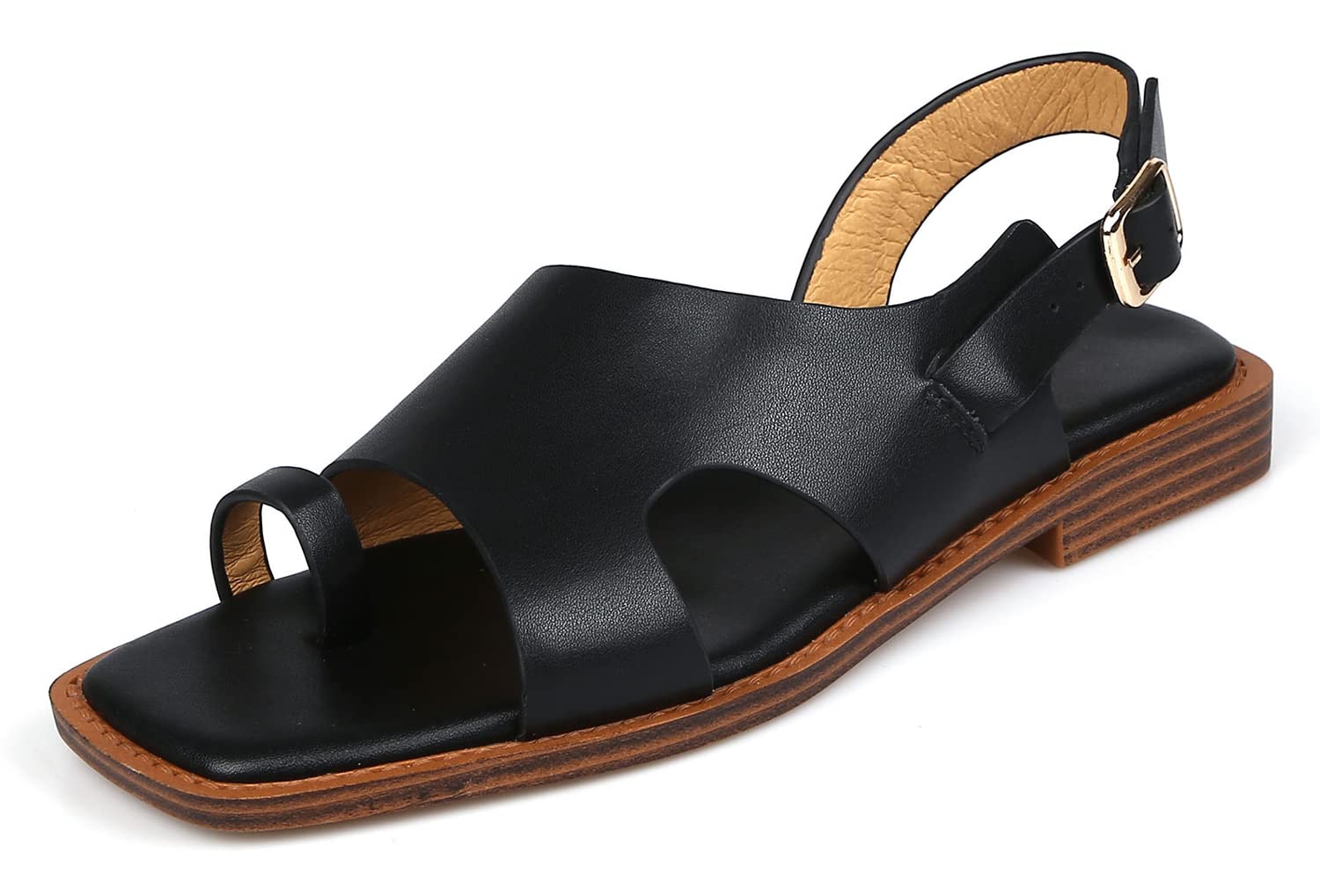

Chical Flat Cowhide Thong Gurkha Comfort Flat Leather Genuine Summer cm [CHICULL] Women s Sandals, Leather, Sandals, Strap, Sandals, Sandals, Sandals, чёрный