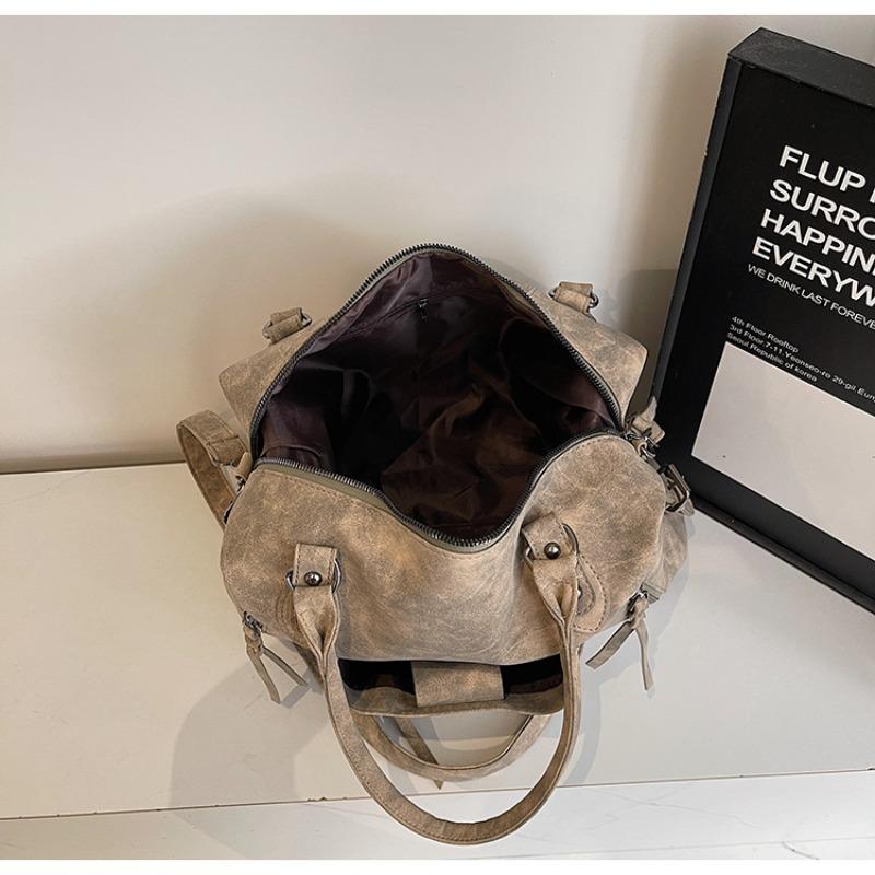 Women's PU Handbag, Fashionable Armpit Bag Large Capacity Crossbody Bag Casual Tote Top Handle Shoulder Bag