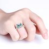 Cat Ring Cute Kitten Animal Ring for Animal Lover Women Teen Girls Birthday Gift