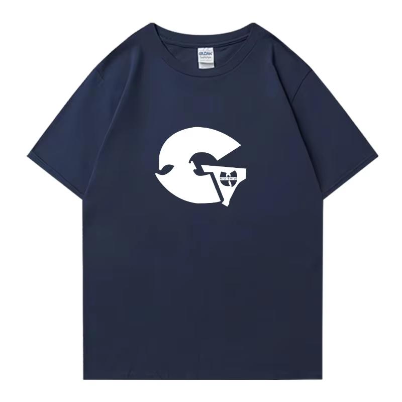2026 Zomer Hete Verkoop Hete Verkoop GZA Logo Grafisch T-shirt Mannen Vrouwen Bedrukt Casual Buiten Katoenen T-shirt Katoen Gotisch Rond T-shirt