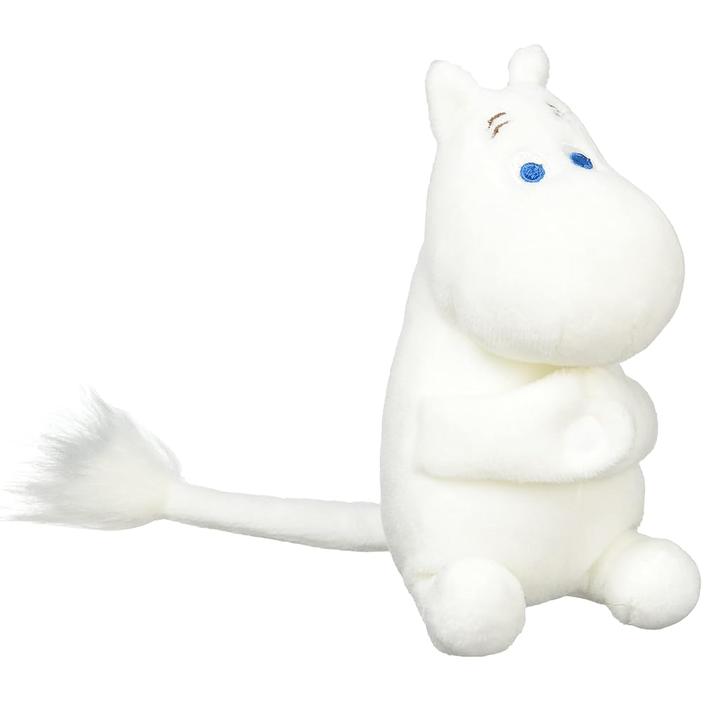 Moomin Gyuutto Nakayoshi Mascot Plush Toy Moomin Character Soft and Cuddly 20cm