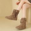 2025 New Stylish Meila Ankle Boots, Retro and Versatile, Slouchy Boots.