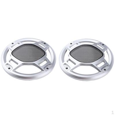 2 Pack of 8 Inch Replacement Round Speaker Protective Mesh Cover Grille
