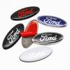 11,5cm Aluminium Frontgrill Heckklappen-Emblem Abdeckung Für Ford Focus MK3 MK2 Mondeo S-MAX Kuga Fiesta Ranger Auto Tuning