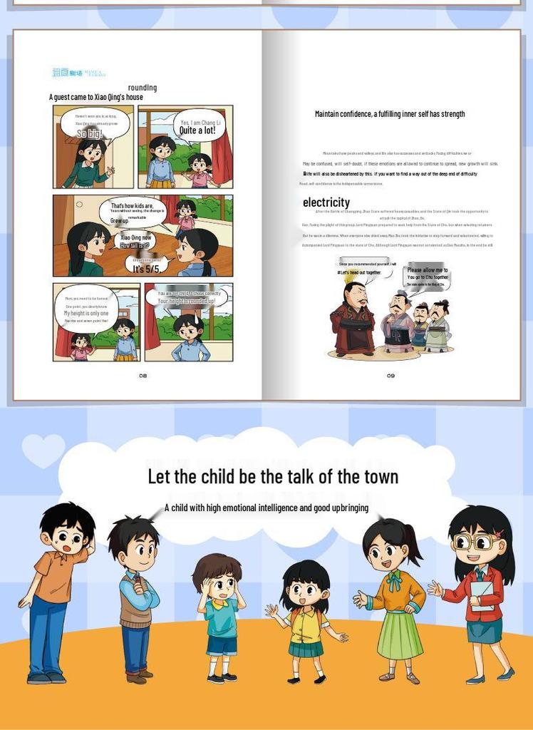 Well-Mannered: All 4 Volumes Comic Collection On Etiquette and Upbringing for Children