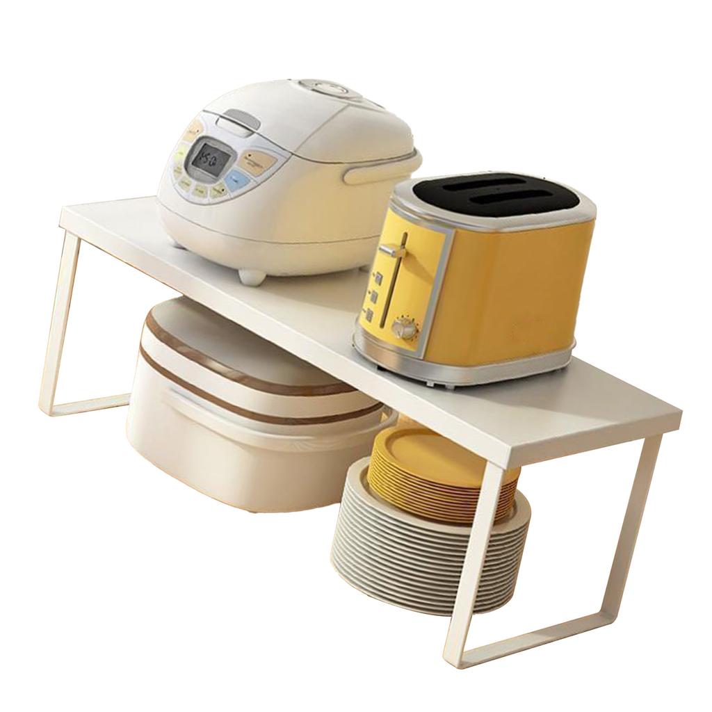 Kitchen Shelves Iron Cabinet Countertop Shelves Sturdy Pantry Organizer Shelf Rack Stand for Spices
