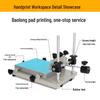 Handprint Pad Silk Screen Printing Workbench with Frame Clamp - Small, Medium, Large