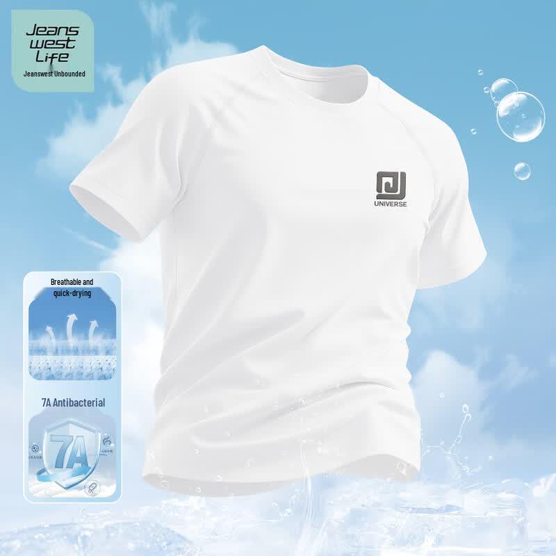 

Jeanswest Life Men s Quick-Dry Short Sleeve T-Shirt 3XL
