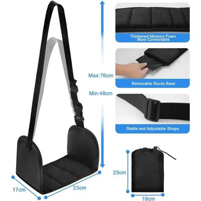 Portable Plane Foot Hammock – Flight Support Hammock For Foot/Leg Comfort.Perfect For Long Travel