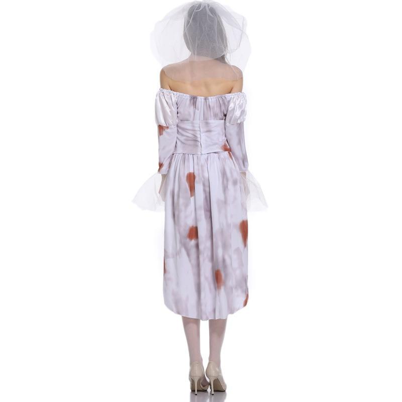 Halloween Cosplay Geisterbraut Kostüm Bühnenkostüm