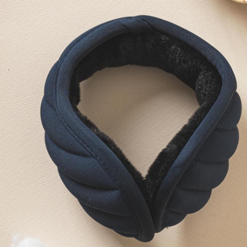 Căști Pliabile Căptușite Daiso Bleumarin