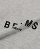 BEAMS Logo T-Shirt Heather Gray Grey Japan Streetwear Casual Tee