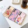 S-Strawberry-shortcake Girl Phone Case For Samsung S 24 Fe 25 Ultra Plus 20 Lite 21 30 22 23 24 22 Ultra 5G Fundas